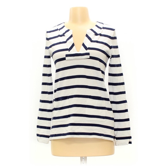kate spade Tops - Kate Spade Nautical Bow Top